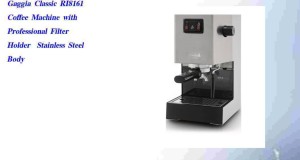 Gaggia Classic RI8161 Coffee Machine with Professional