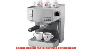 Gaggia Cubika 74511 Espresso Coffee Maker