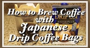 How to Brew Coffee with Japanese Drip Coffee Bags (DIY & Recipe)