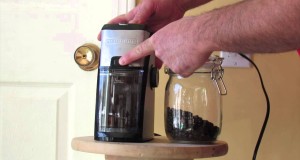 How to grind coffee with a Black and Decker grinder.