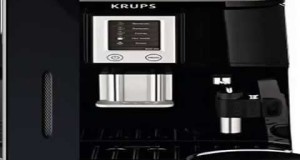 New KRUPS EA8442 Falcon Fully Automatic Espresso Machine with Latte Tray a Top