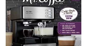New Mr. Coffee Cafe Barista Espresso Maker with Automatic milk frother, BVMC-ECMP100 Top