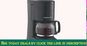 Selected HB 5 Cup Coffeemaker Black By Hamilton Beach