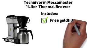 Technivorm Mocchamaster 1 Litre Thermal Brewer|The Best Coffee Maker Brewer Machine of 2015|