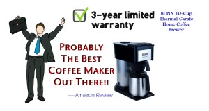 The perfect Coffee Maker : BUNN ST Velocity Brew 10-Cup Thermal Carafe Home Coffee Brewer