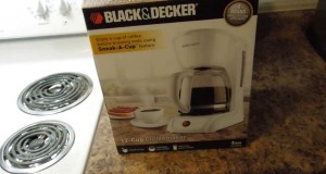 Unboxing The Black And Decker Coffee Maker